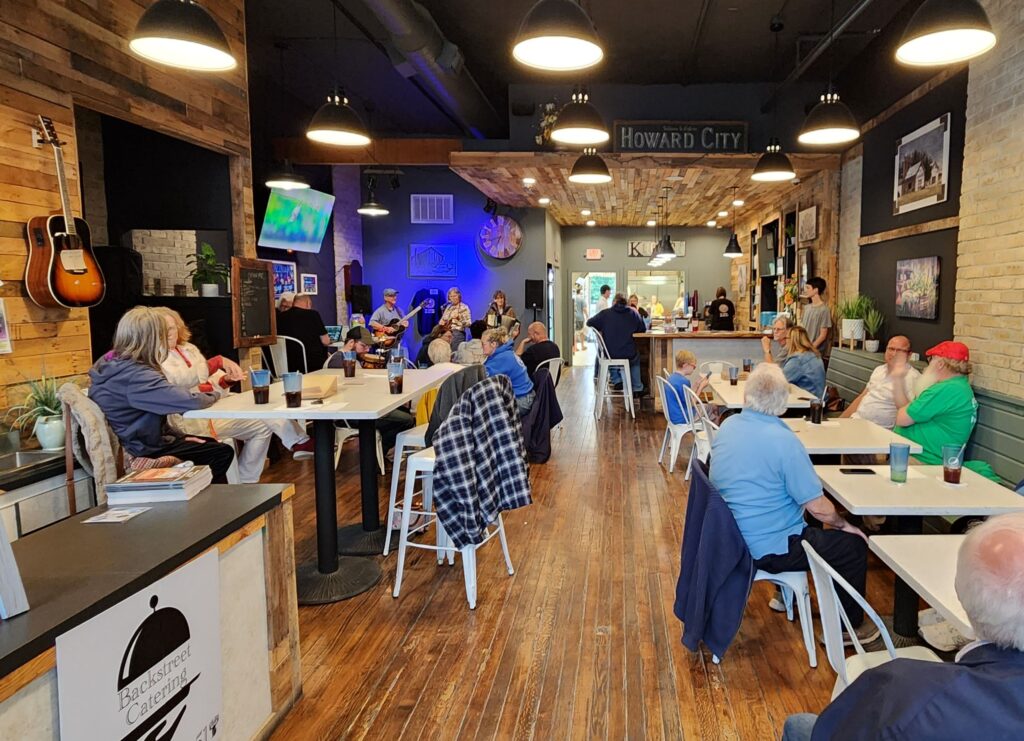 open mic night pizza cafe